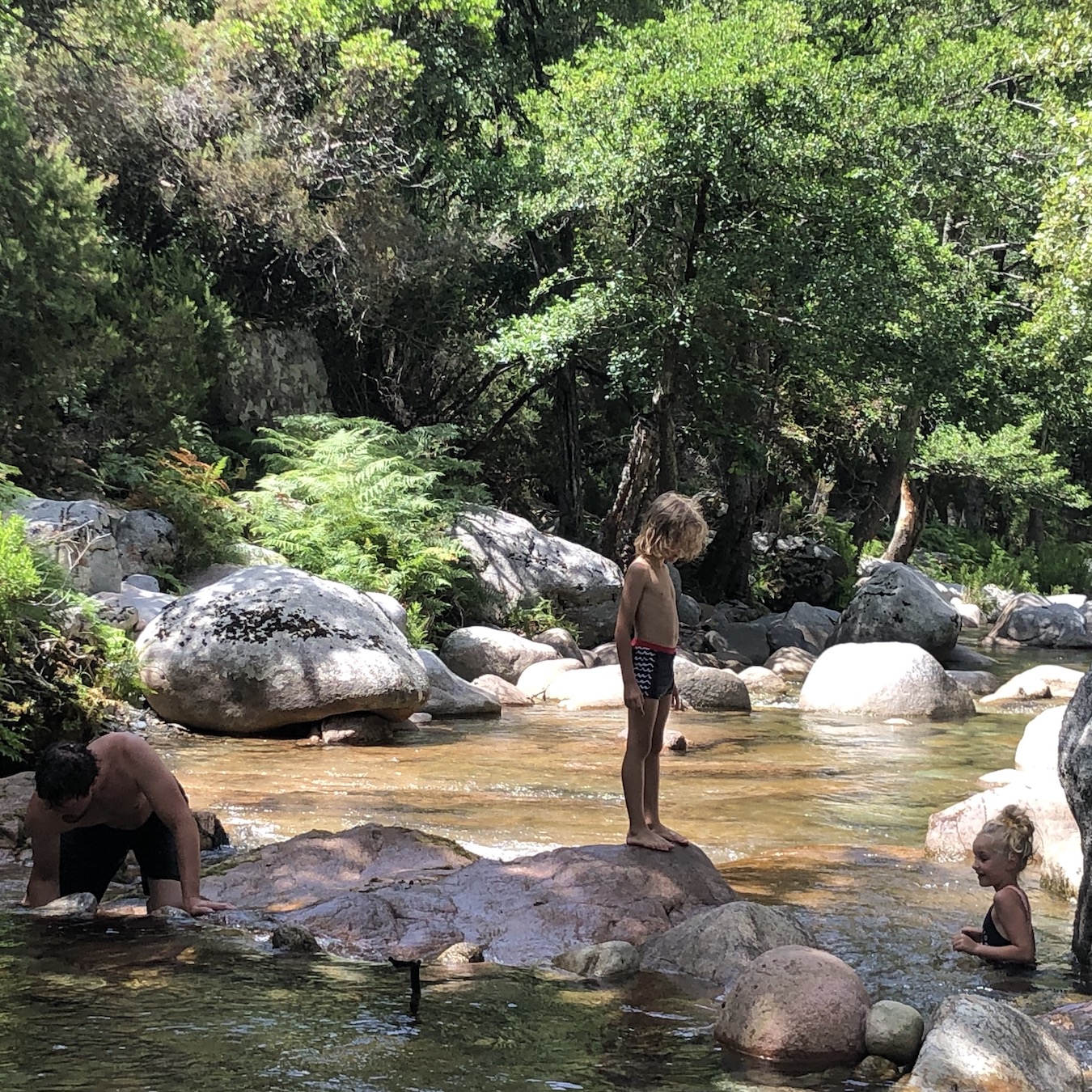 Building dams in the Spelunca