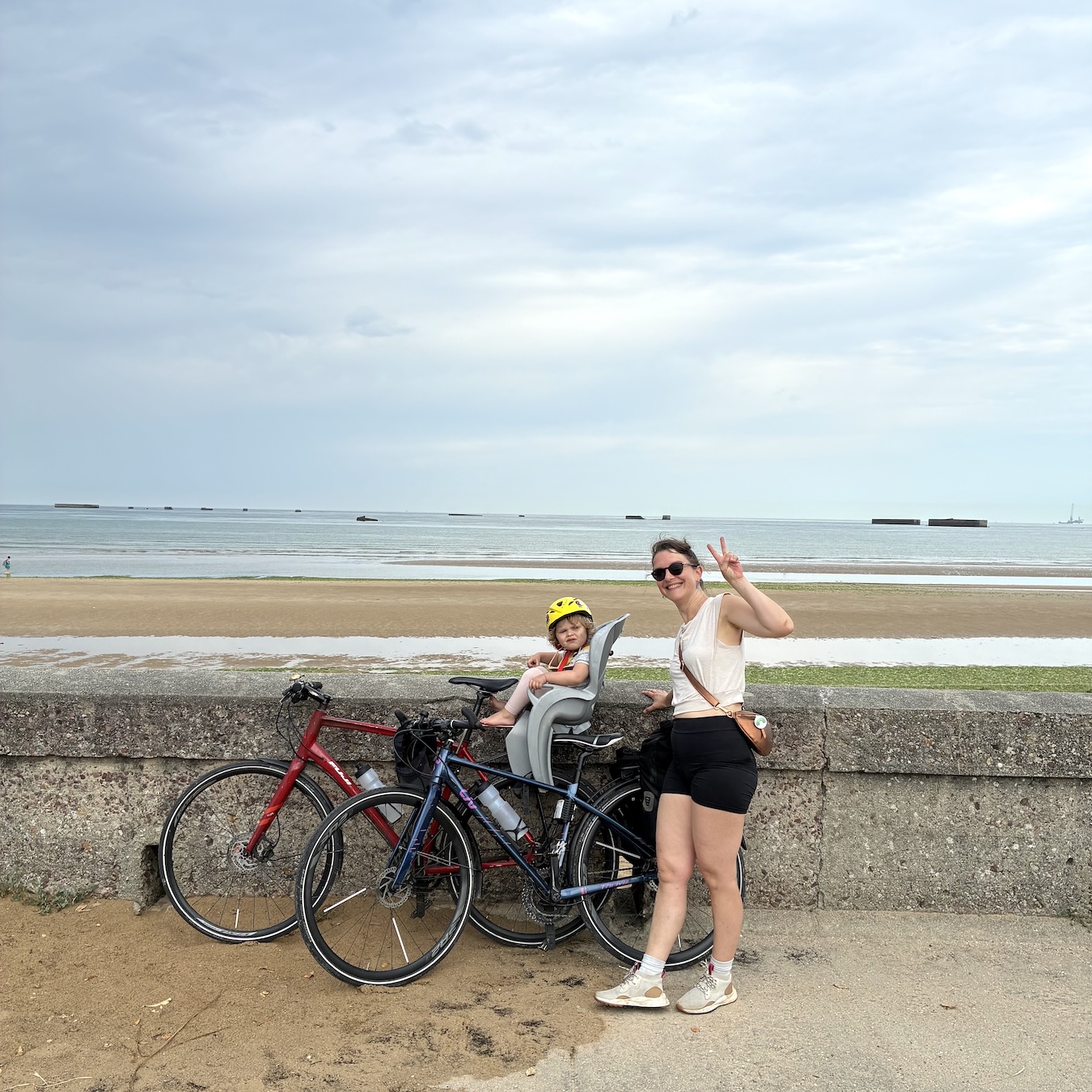 At Arromanches